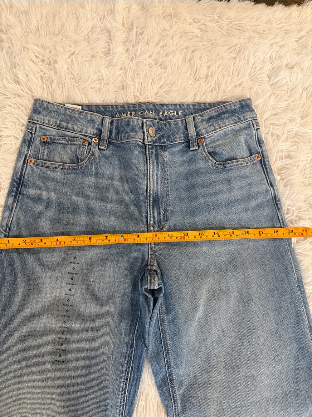 American Eagle high rise flare 6 NWOT - Picture 11 of 13